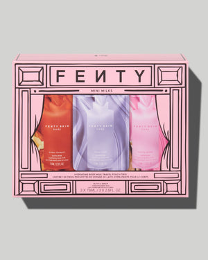 Mini Milks Hydrating Body Milk Travel Pouch Trio