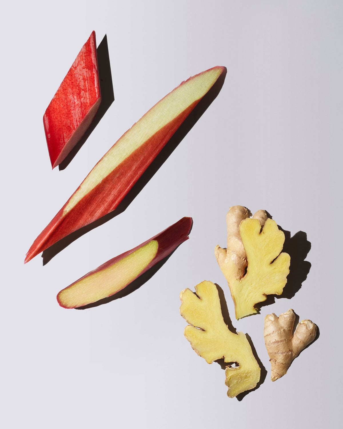 Rhubarb and Ginger Extracts