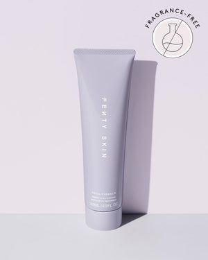 Fragrance-free foaming face wash.