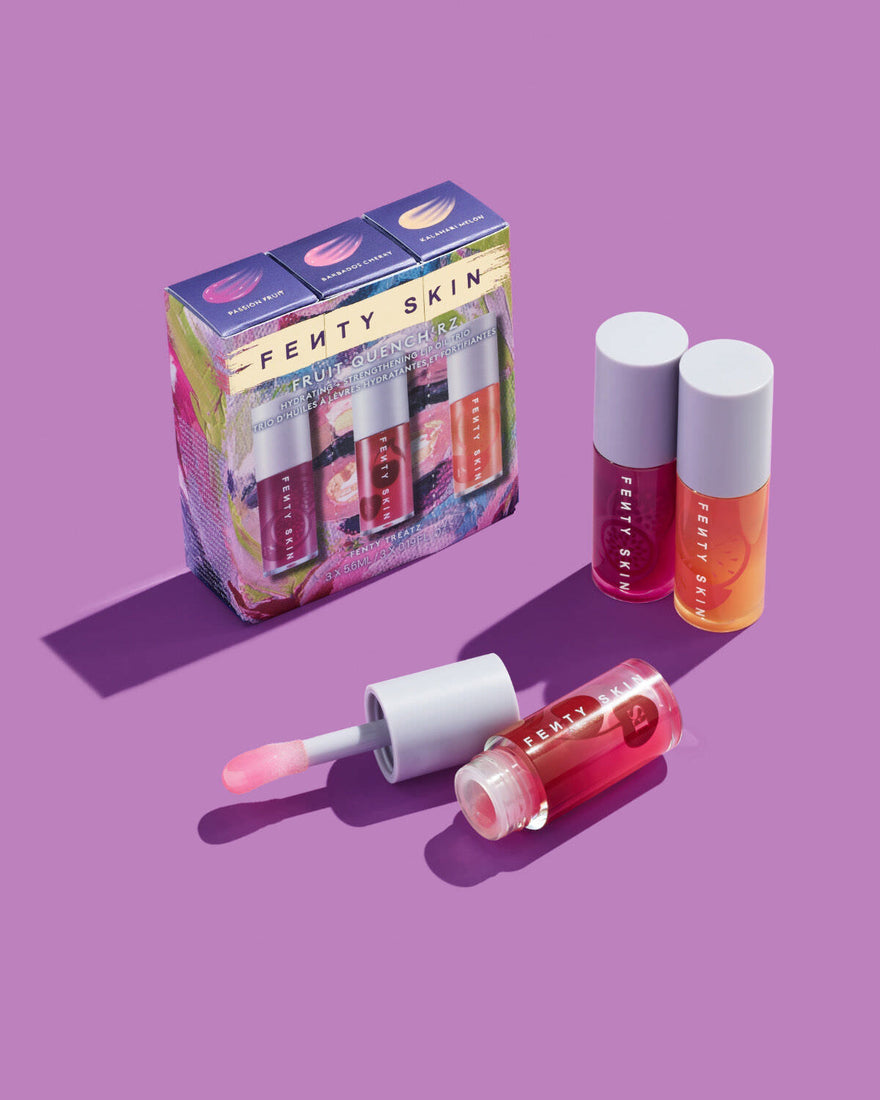 Fruit Quench'rz Hydrating + Strengthening Lip Oil Trio