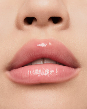 model gloria wearing fenty treatz in dragon fruit