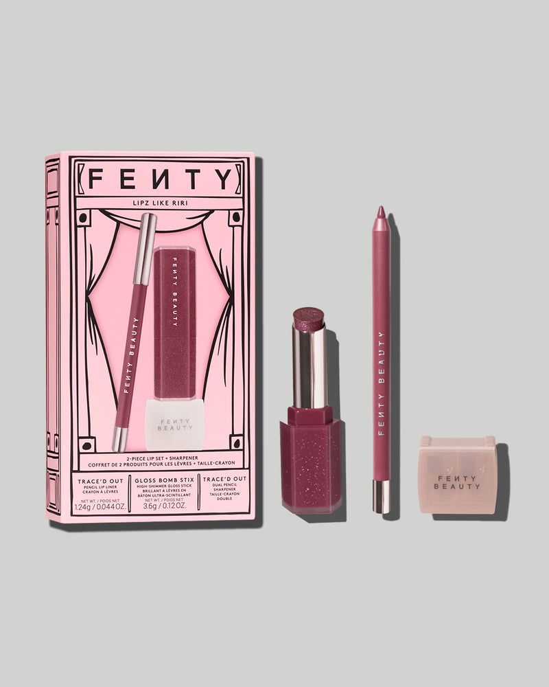 Lipz Like Riri 2-Piece Lip Set + Sharpener