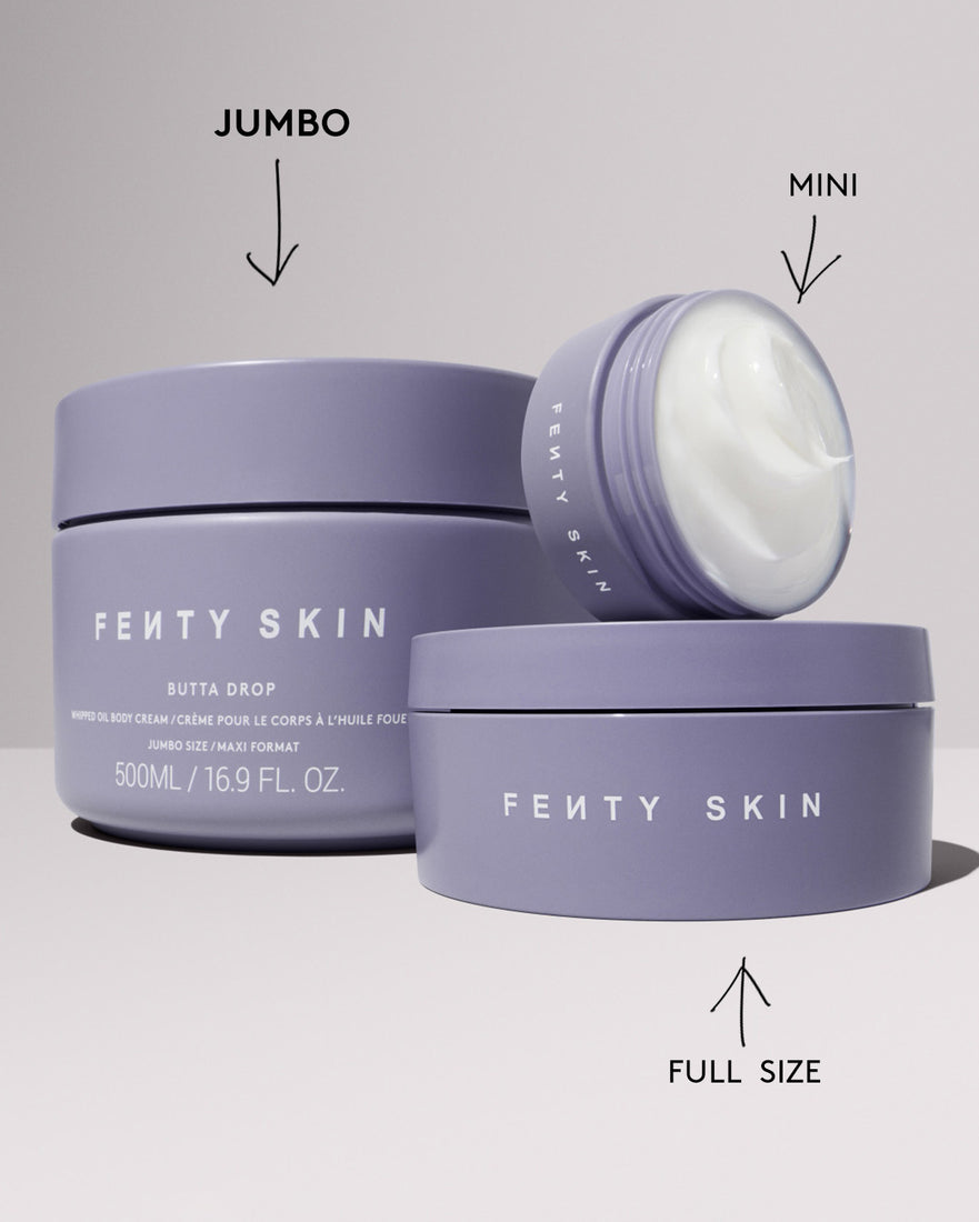 Jumbo Butta Drop Whipped Oil Body Cream with Tropical Oils + Shea Butter — Fenty Fresh