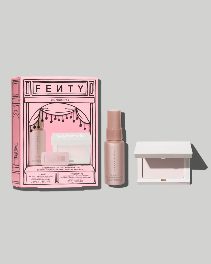 Lil Finish'rs Mini Setting Spray + Blotting Powder Duo