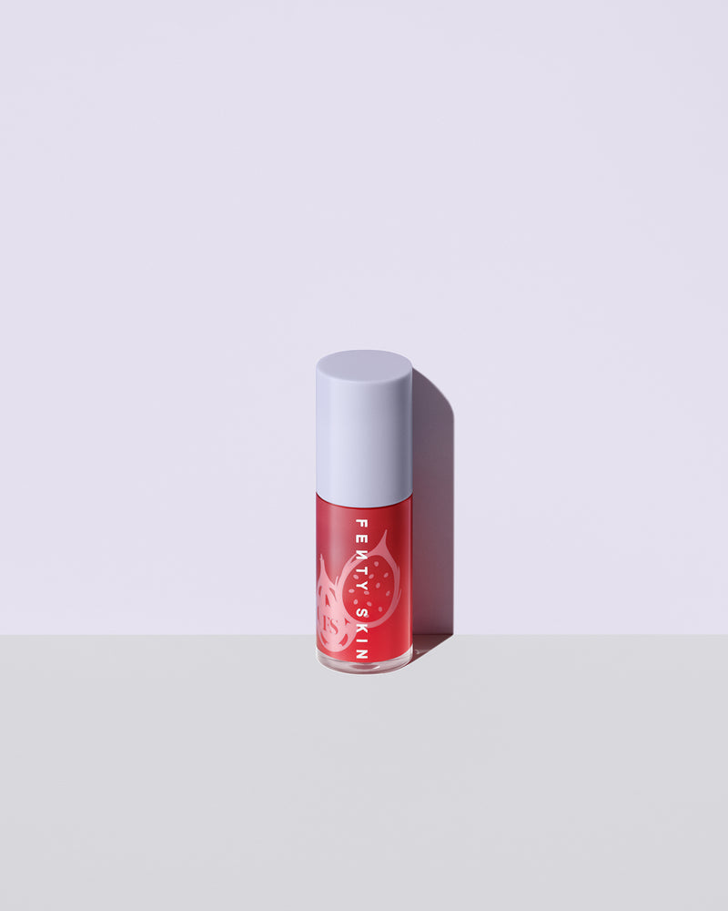 fenty treatz dragon fruit against lavender background